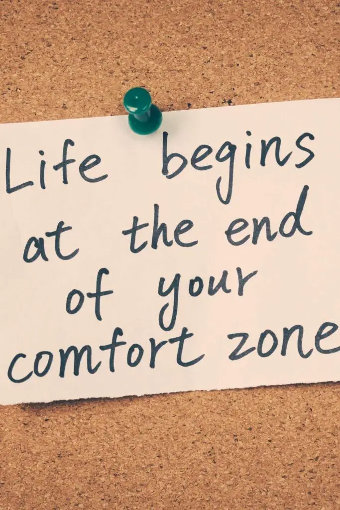 BENEFITS OF LEAVING THE COMFORT ZONE